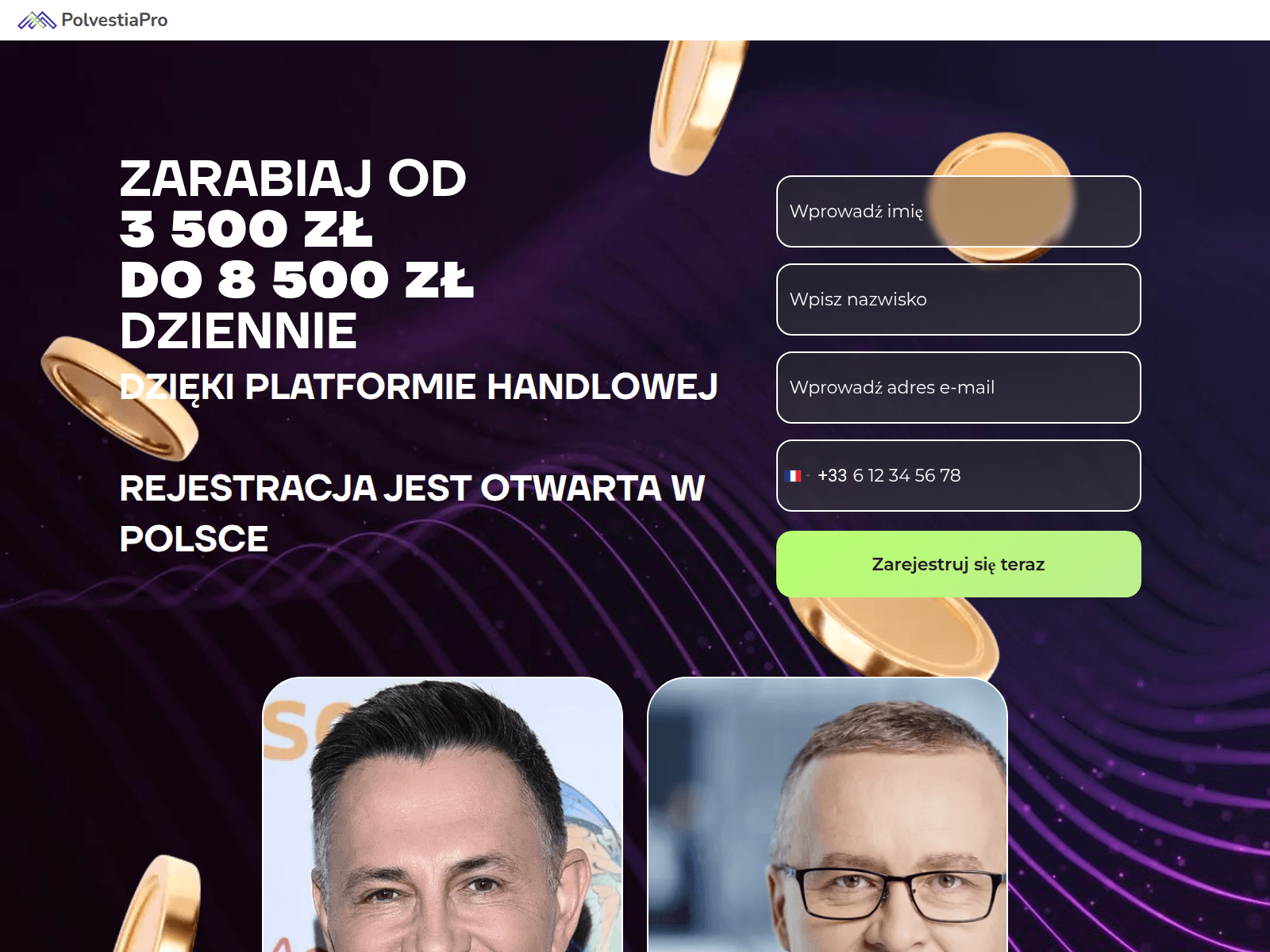 Screenshot of polvestiapro.pl