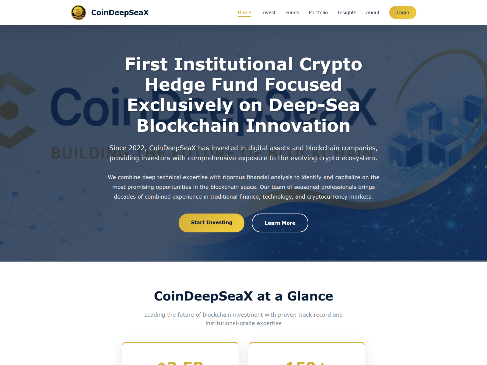 Screenshot of cdsx.capital