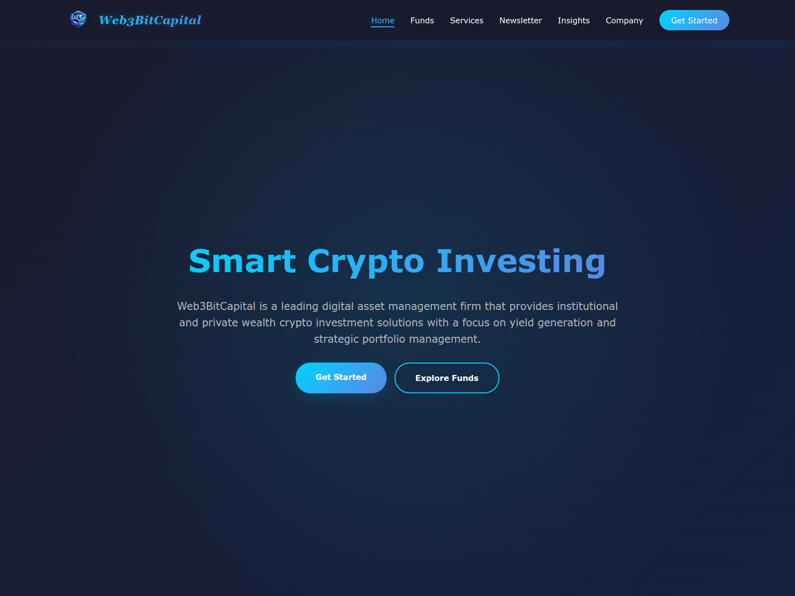 Screenshot of w3bitcapital.com