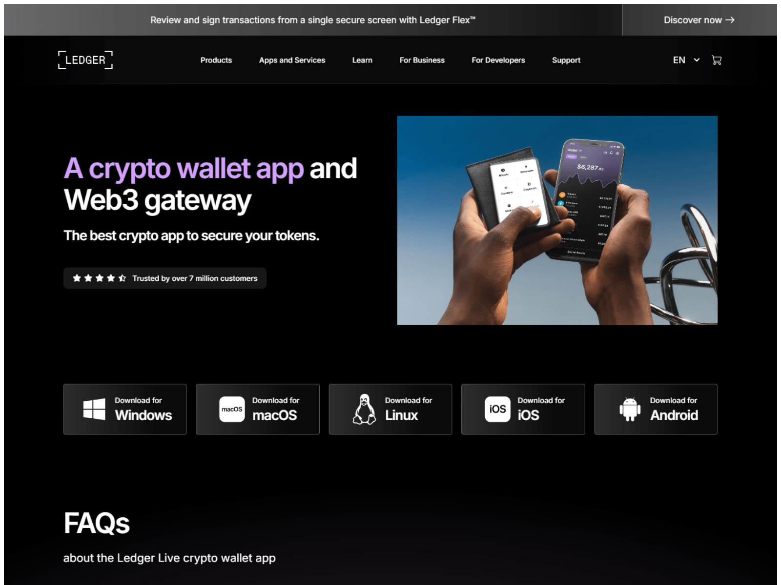 Screenshot of ledgerr---live.pages.dev