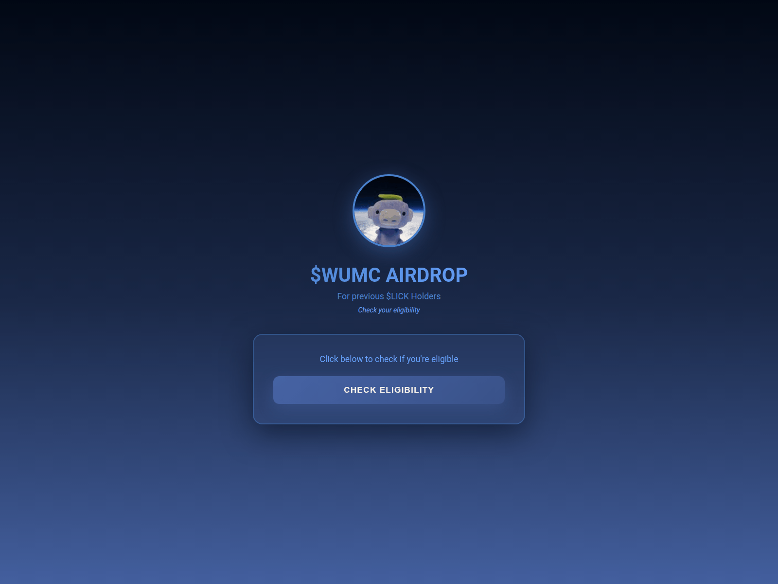 Screenshot of airdrop.wumpuscorp.xyz
