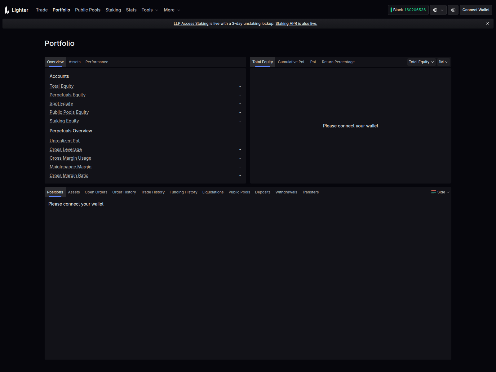 Screenshot of liglhterdex.xyz