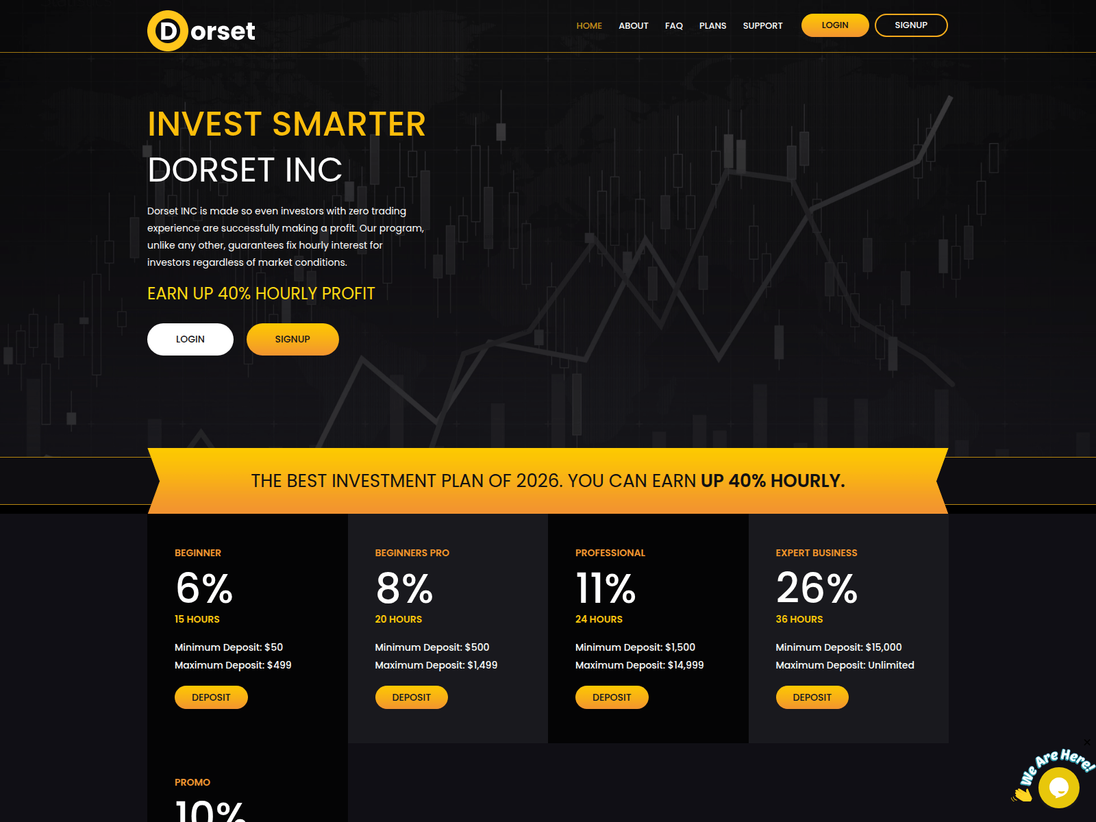Screenshot of dorsetinc.com