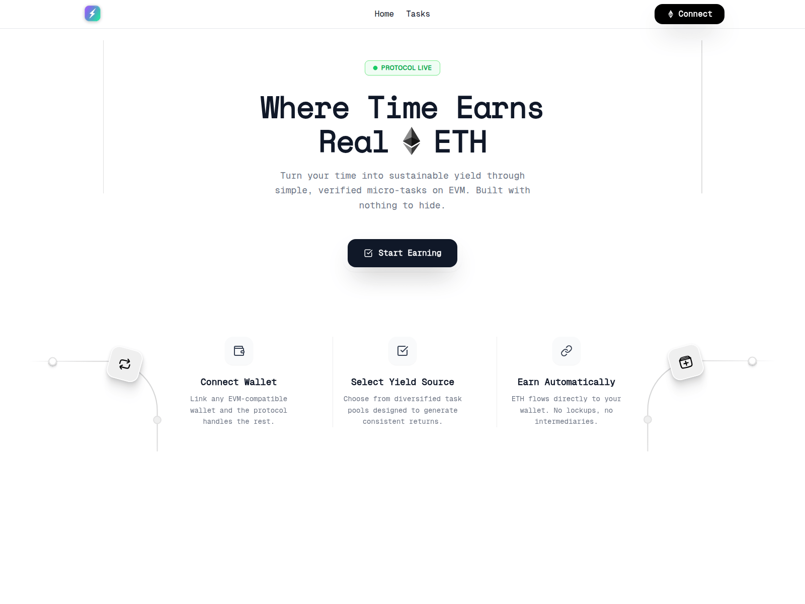 Screenshot of dappschainsevm.com