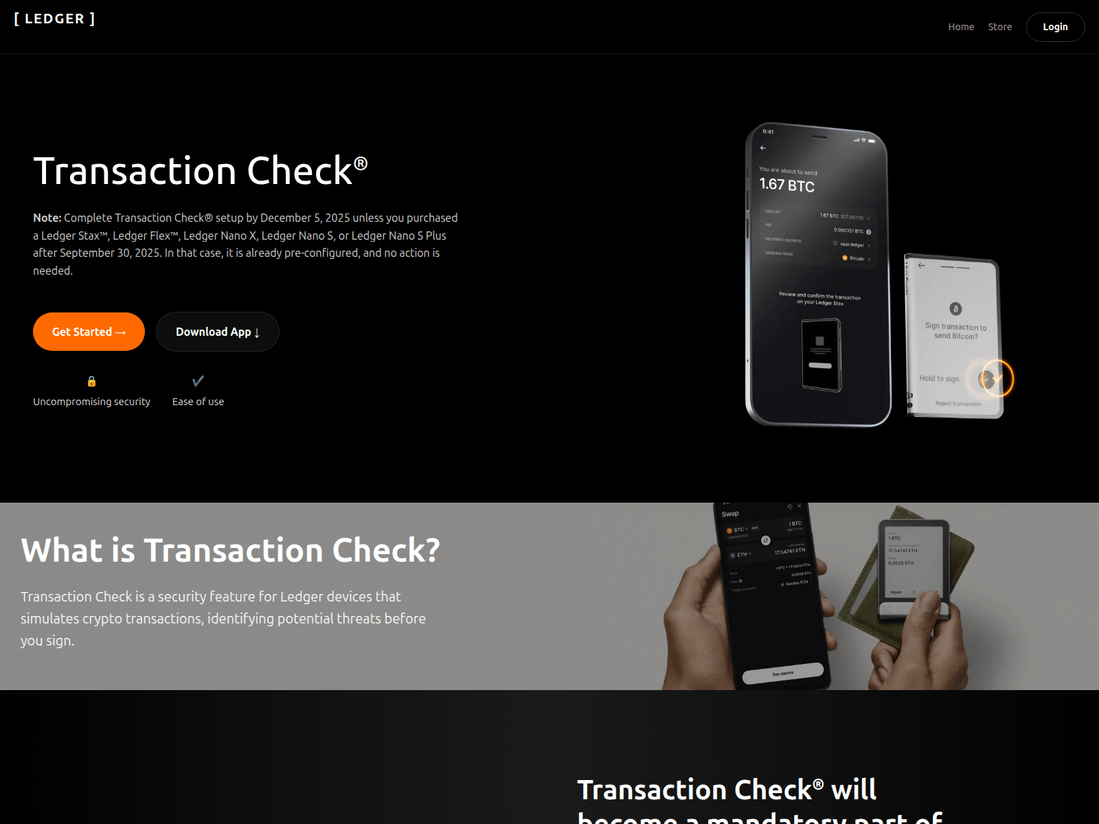 Screenshot of ledgerswallet.co