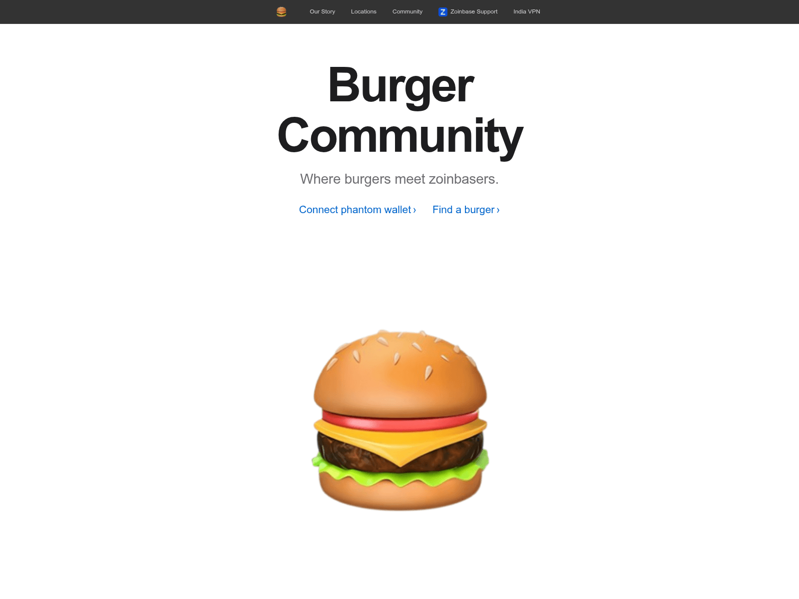 Screenshot of zoinbase.fun