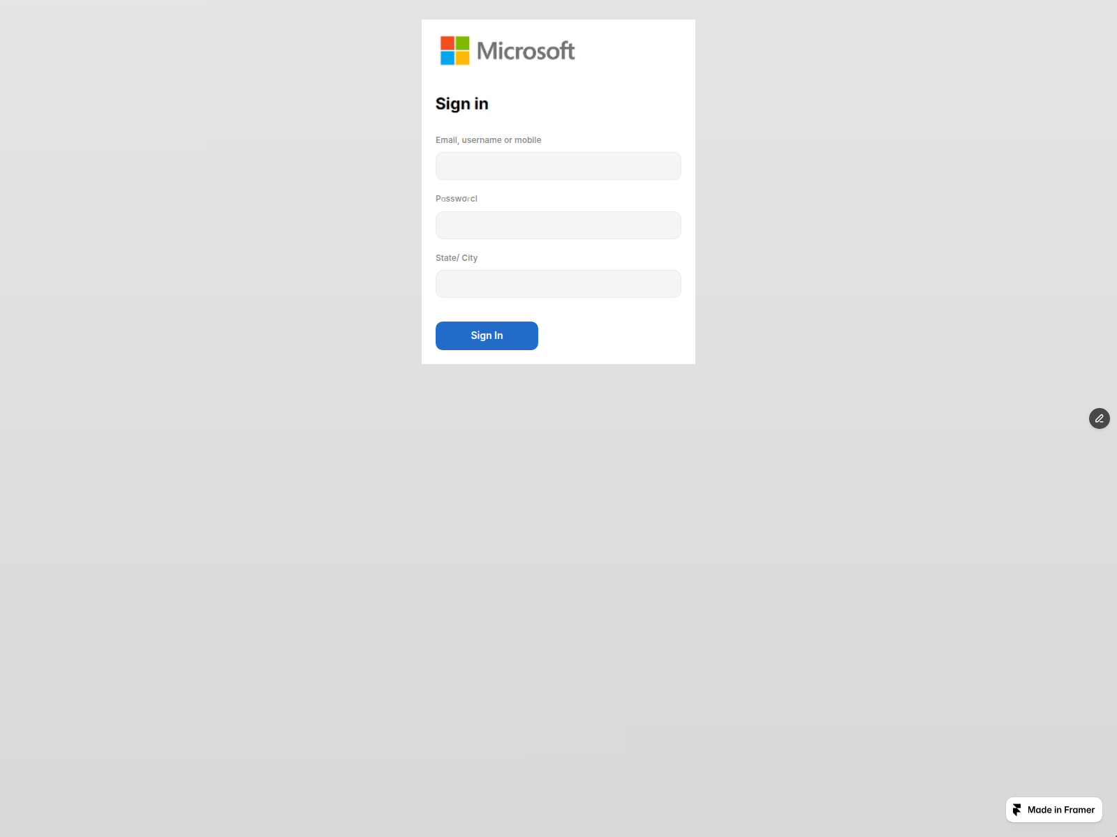 Screenshot of determined-message-247152.framer.app