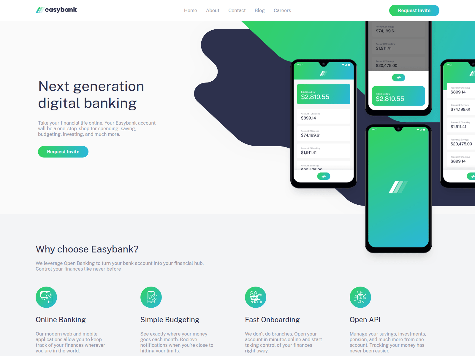 Screenshot of easybank-com.vercel.app