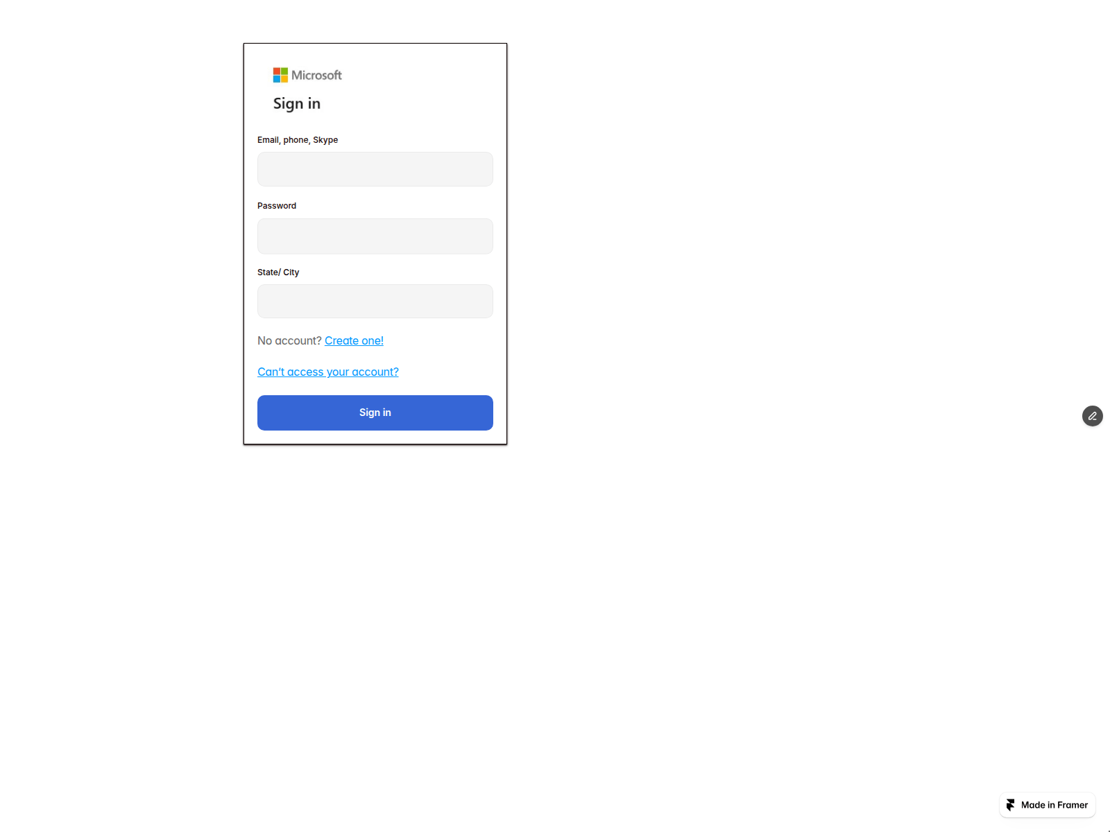 Screenshot of different-size-398162.framer.app