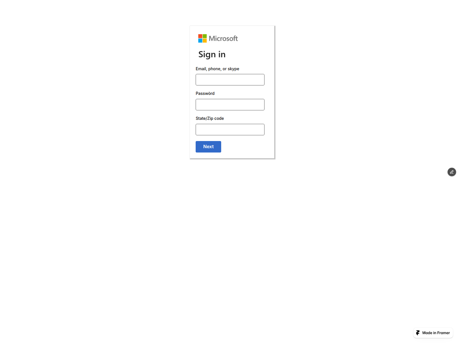 Screenshot of tactical-feel-300287.framer.app