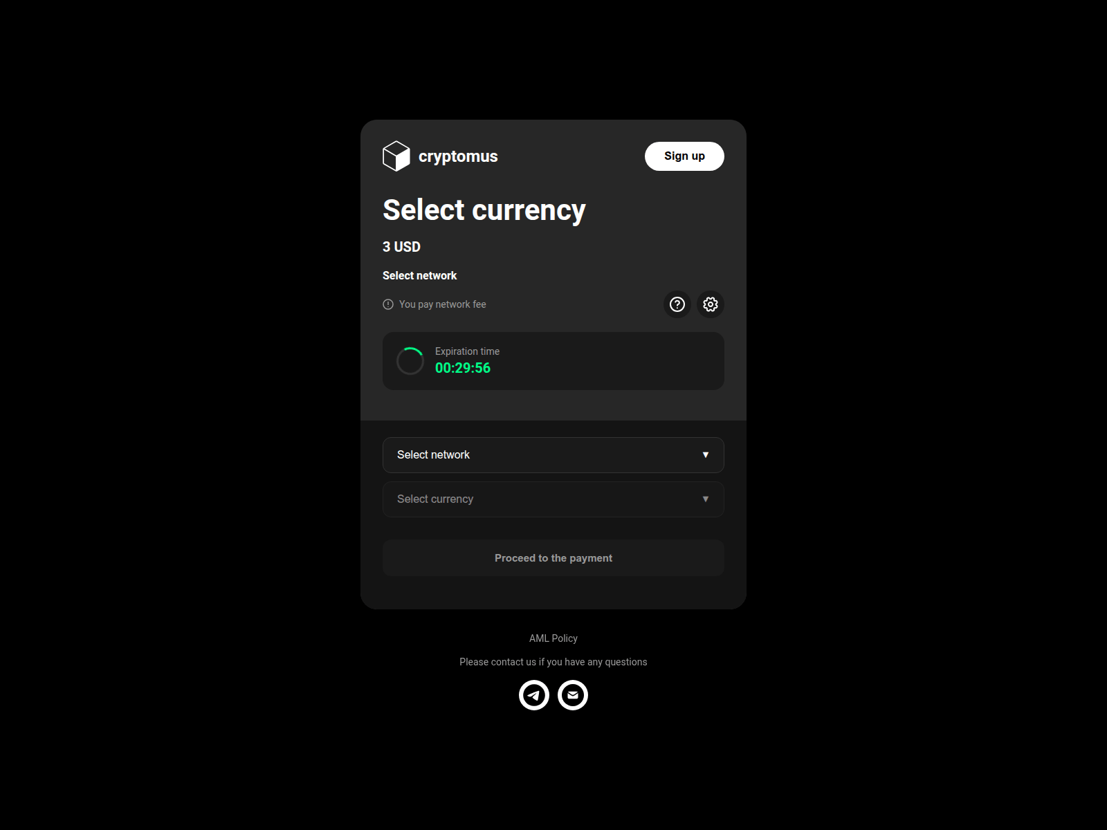 Screenshot of in-cryptomus.com
