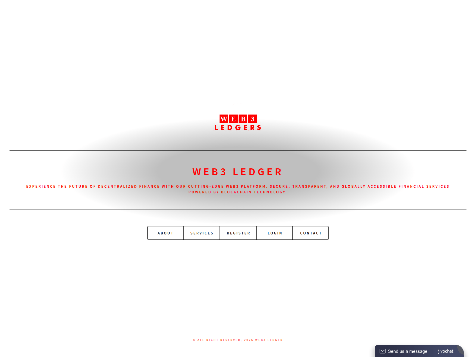 Screenshot of web3ledgerx.io.spacetradeinvest.com