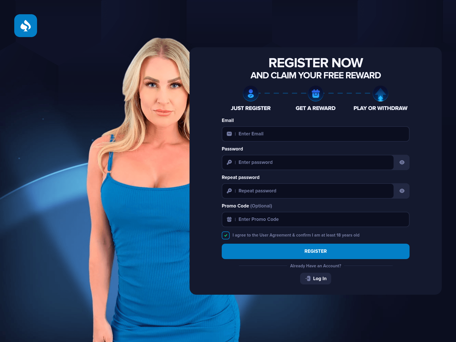 Screenshot of zarqonex.com