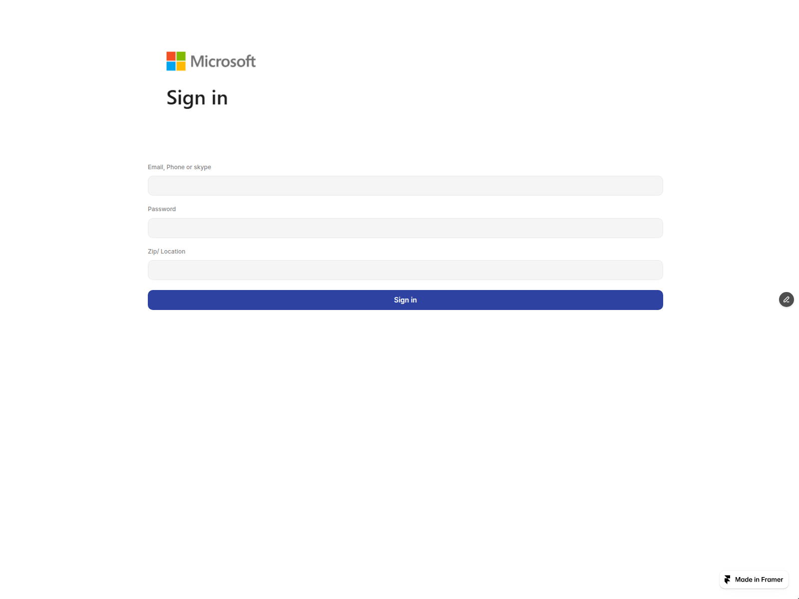 Screenshot of favorite-popover-749094.framer.app