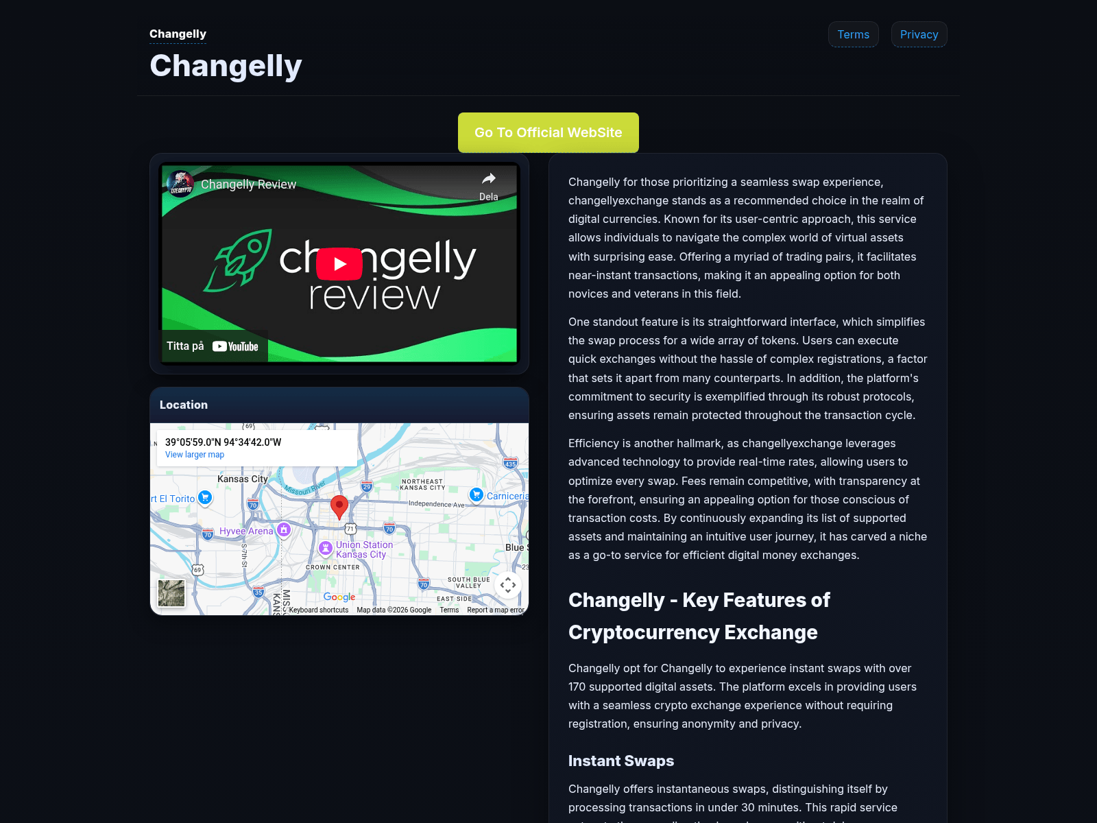Screenshot of changllyy.ac