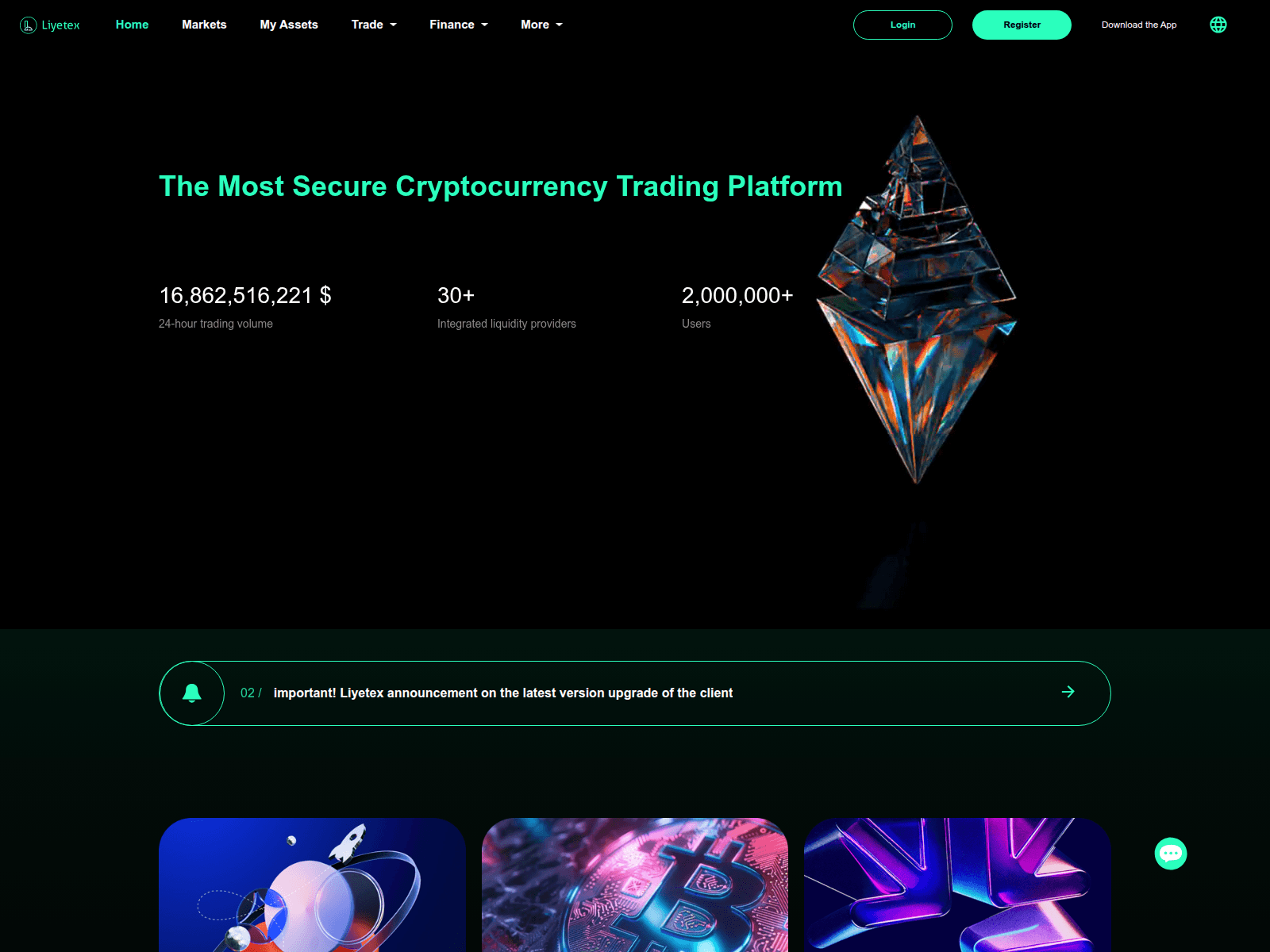 Screenshot of liyetex.com