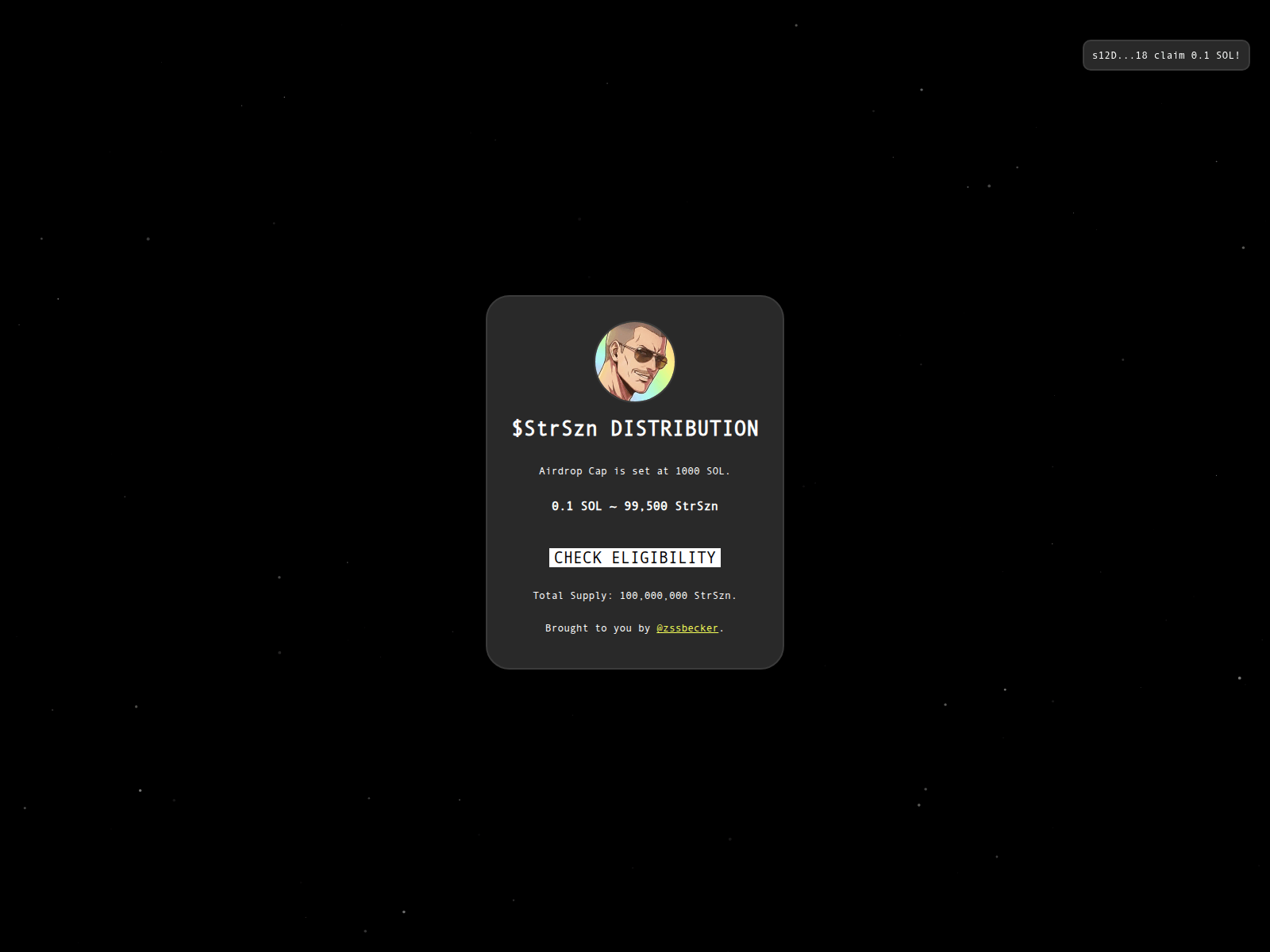 Screenshot of strszn-allocation.xyz
