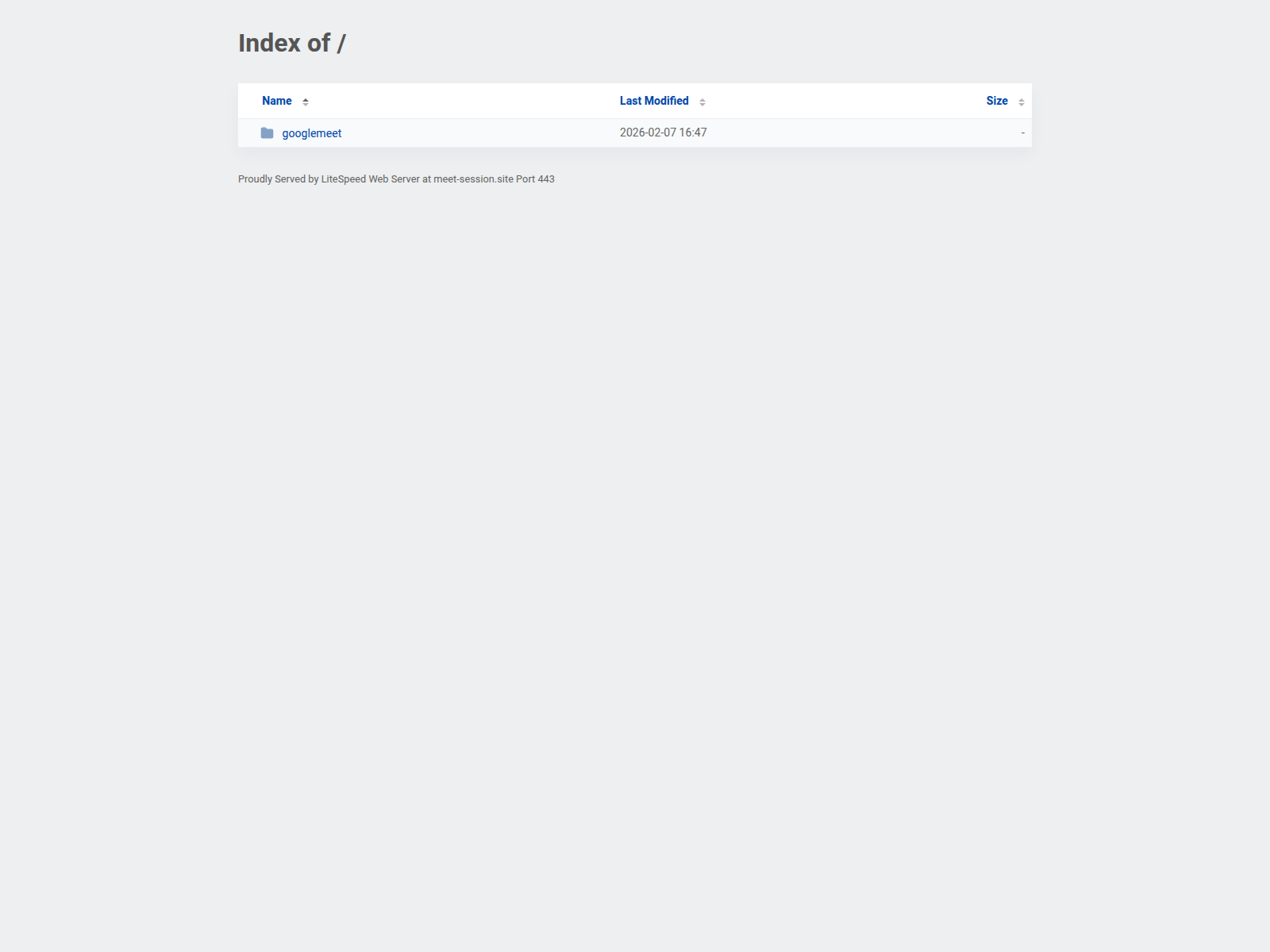 Screenshot of meet-session.site