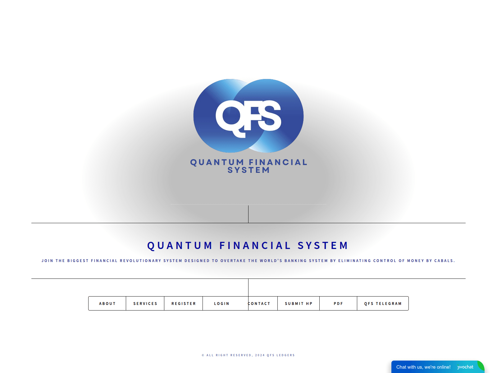 Screenshot of qfsledgers.info