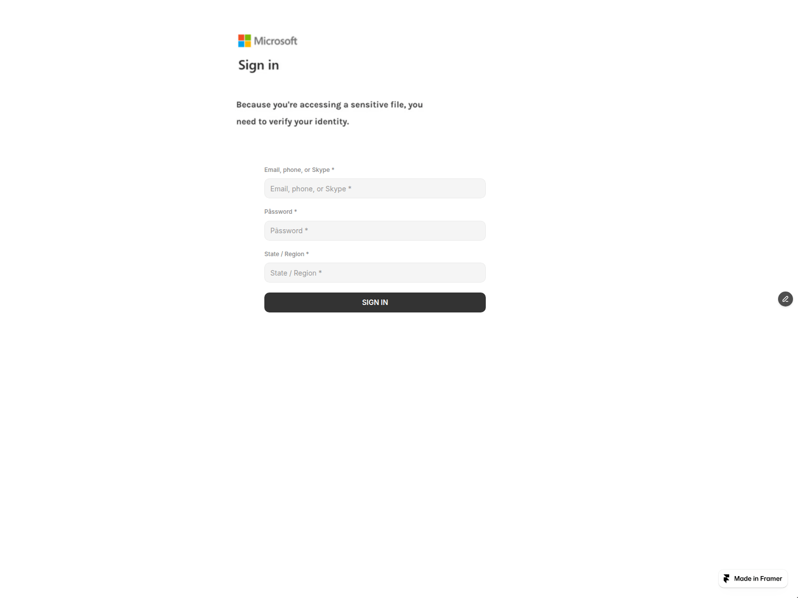 Screenshot of gracious-surprise-258672.framer.app