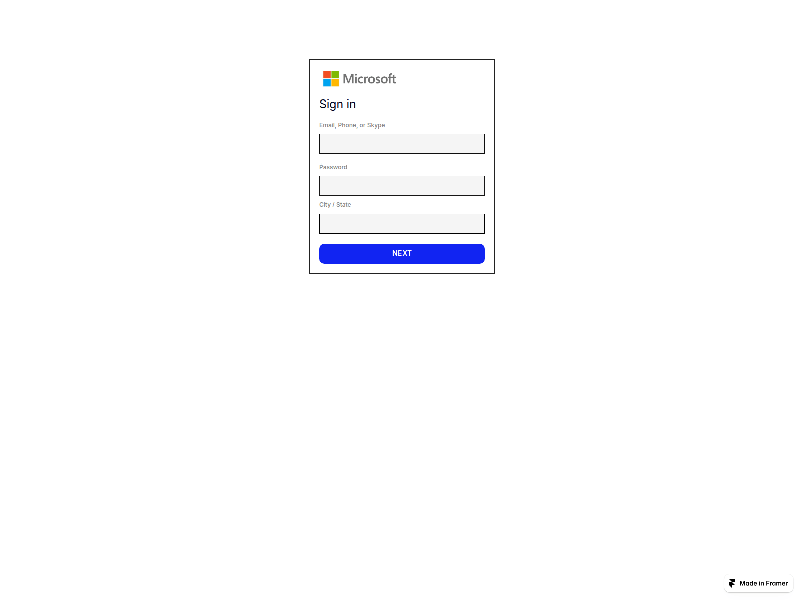Screenshot of precious-choice-848680.framer.app