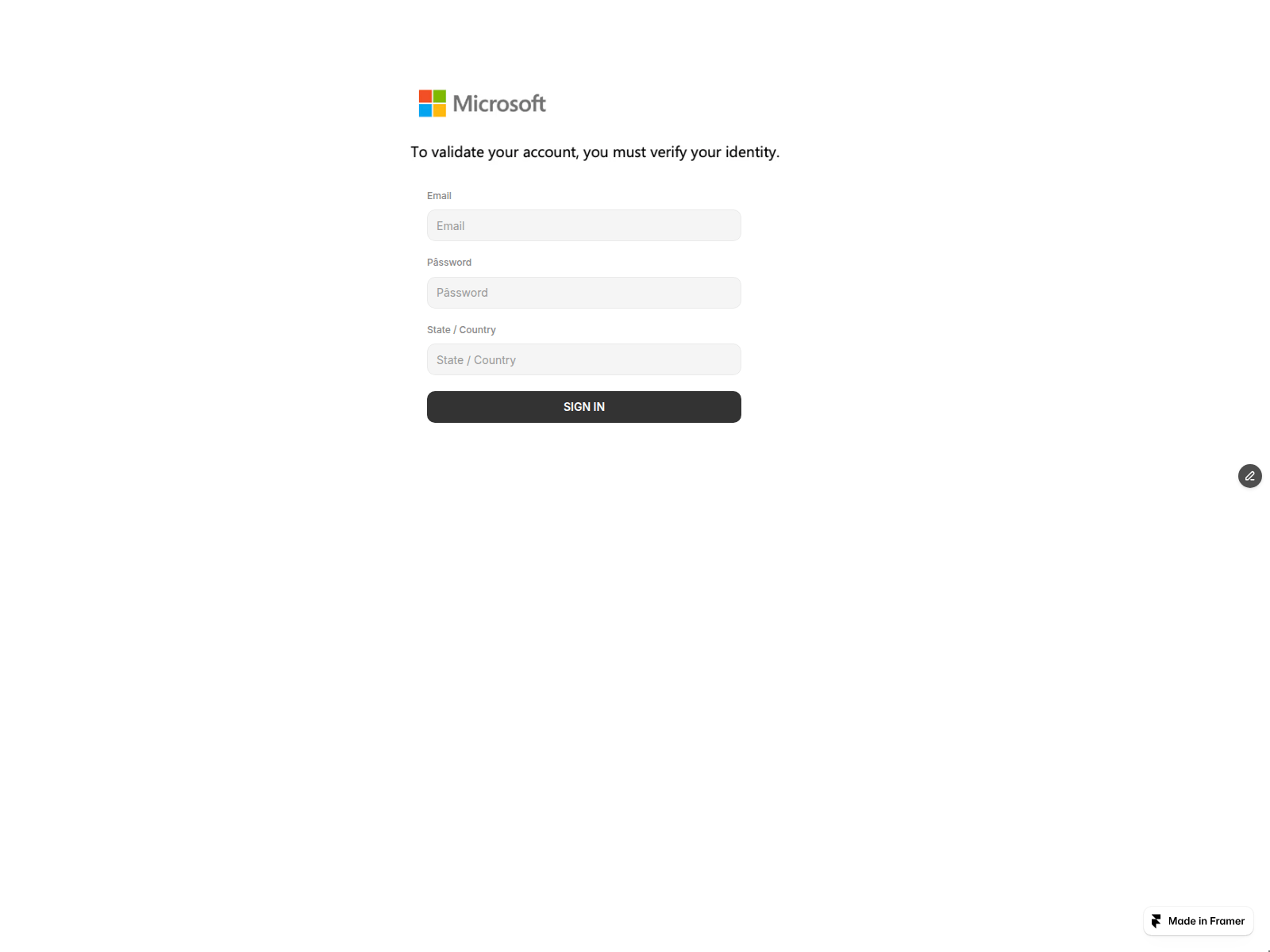 Screenshot of possible-pattern-558987.framer.app