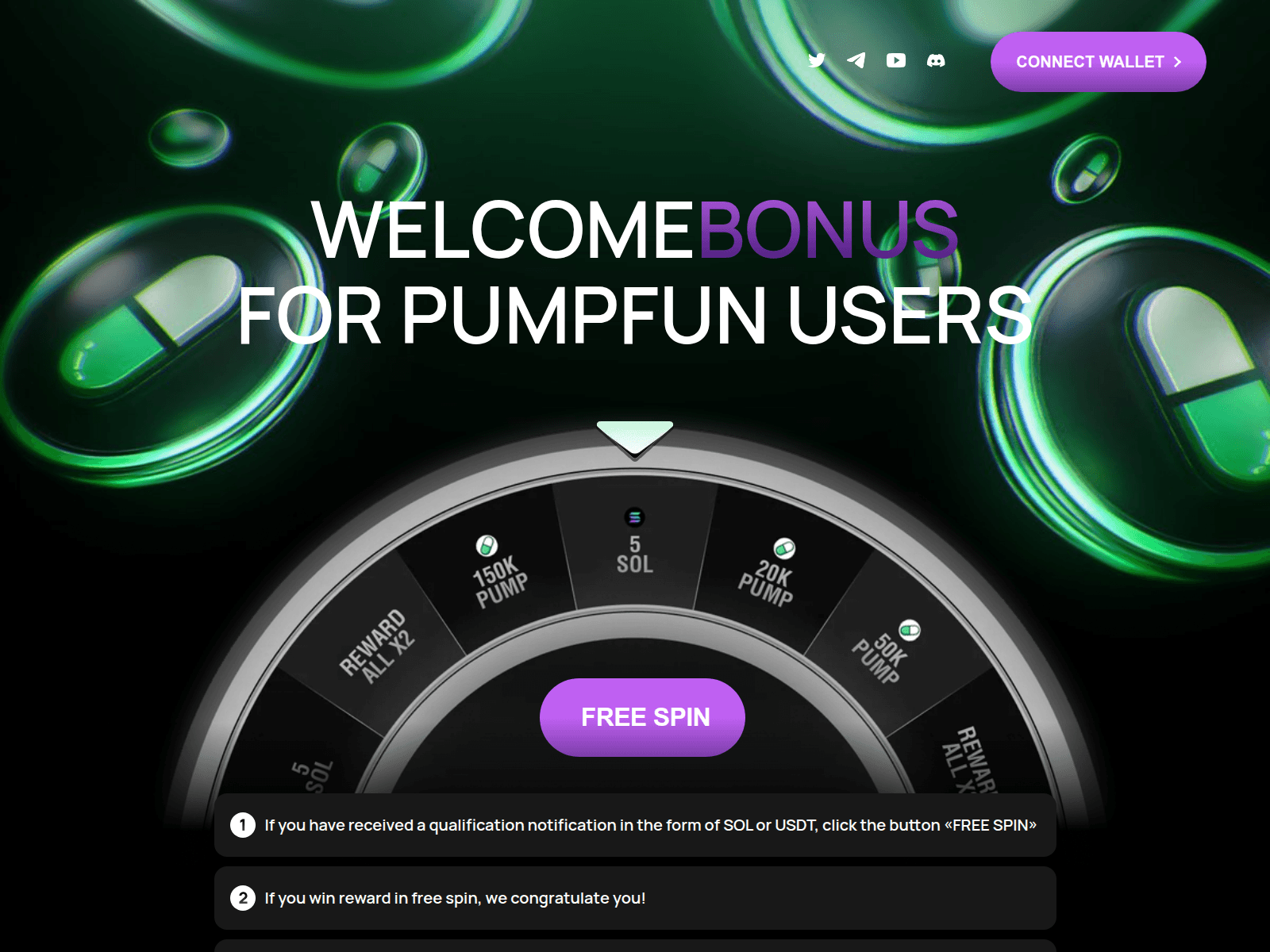 Screenshot of telexpumpfun.sbs