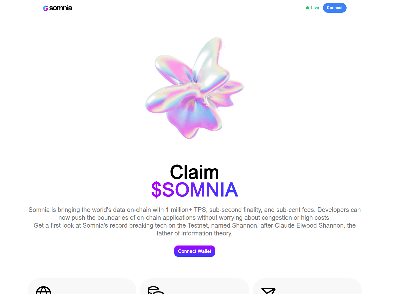 Screenshot of somnianetwork.app