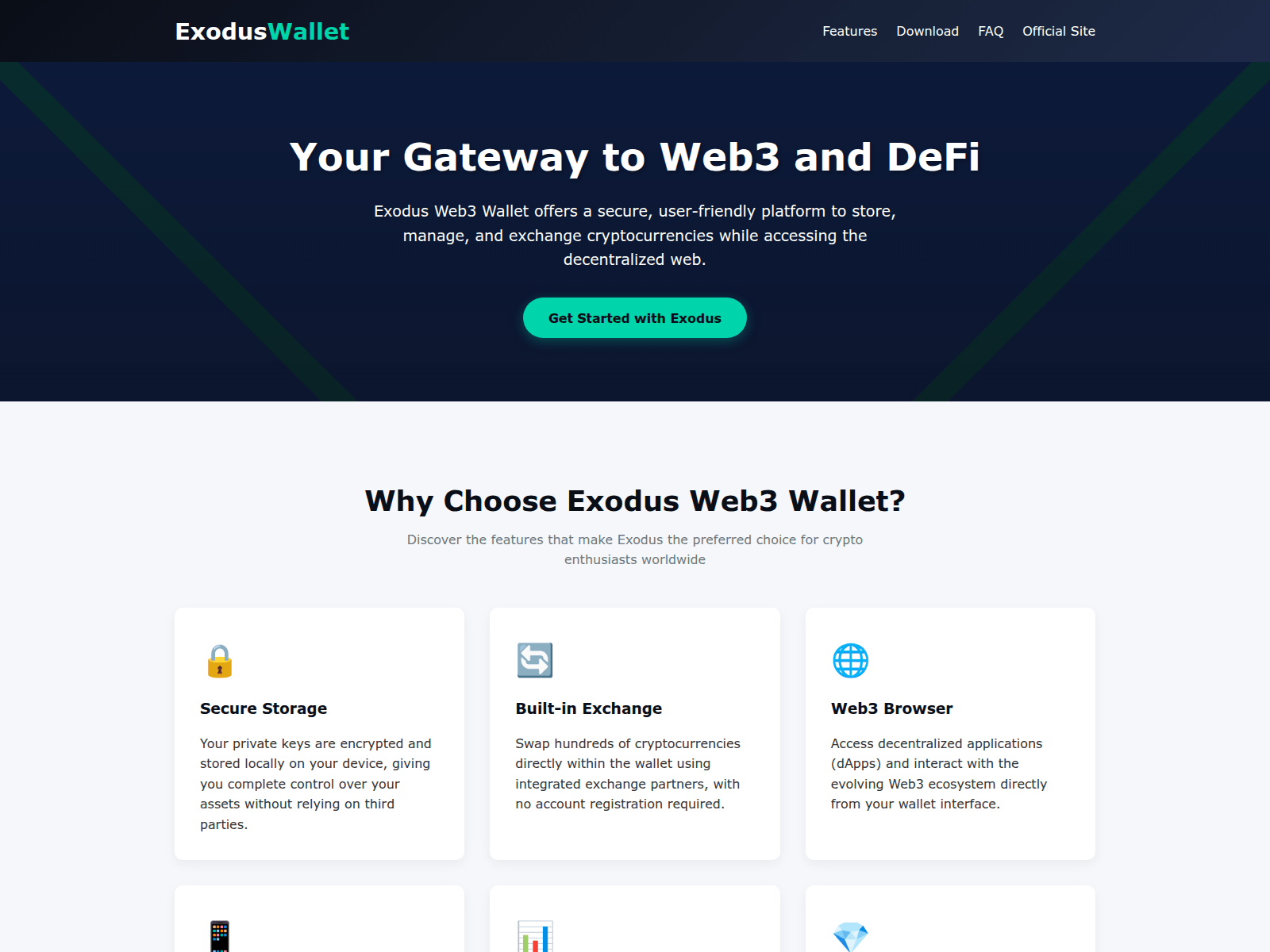 Screenshot of exodusweb3-io.pages.dev