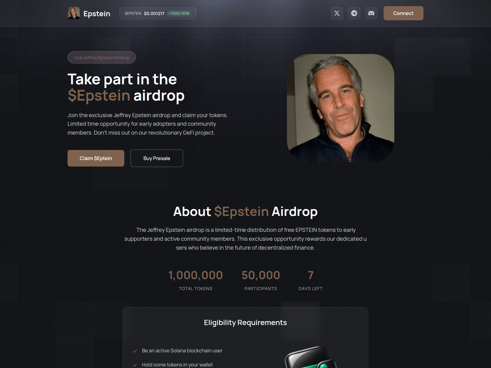 Screenshot of claim-esptein.pages.dev
