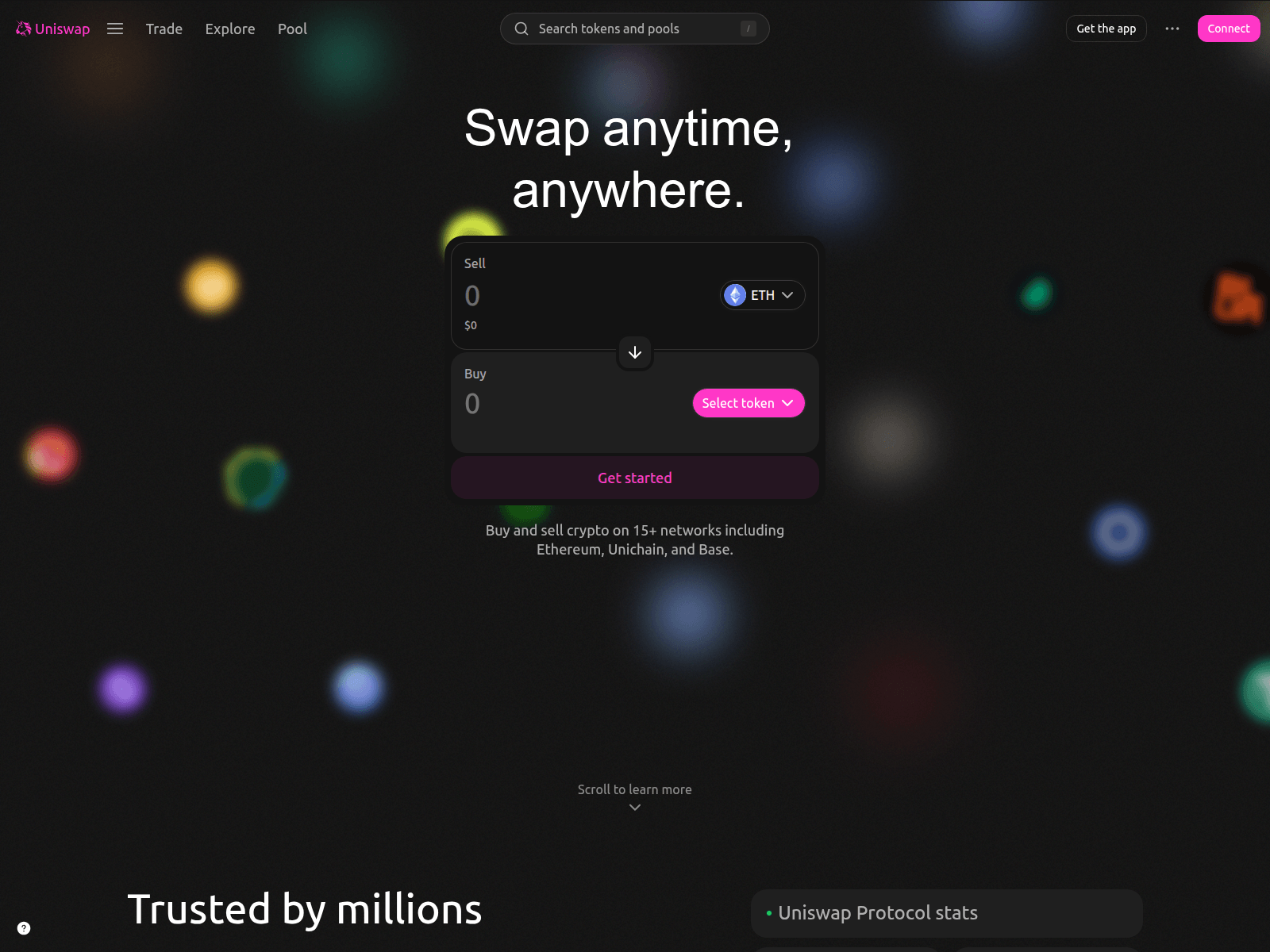 Screenshot of v2-uniwsap.com