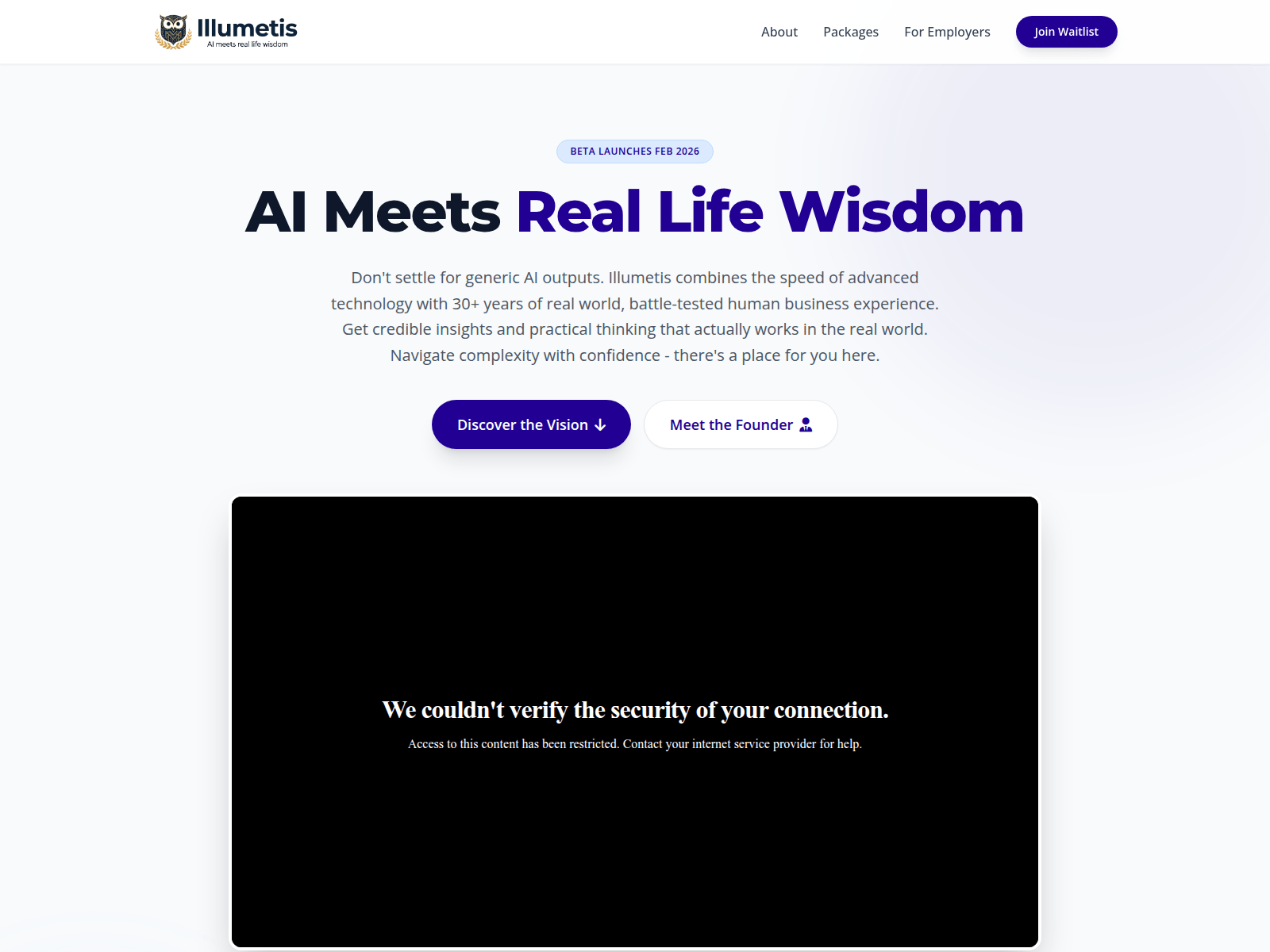Screenshot of metisai.ai