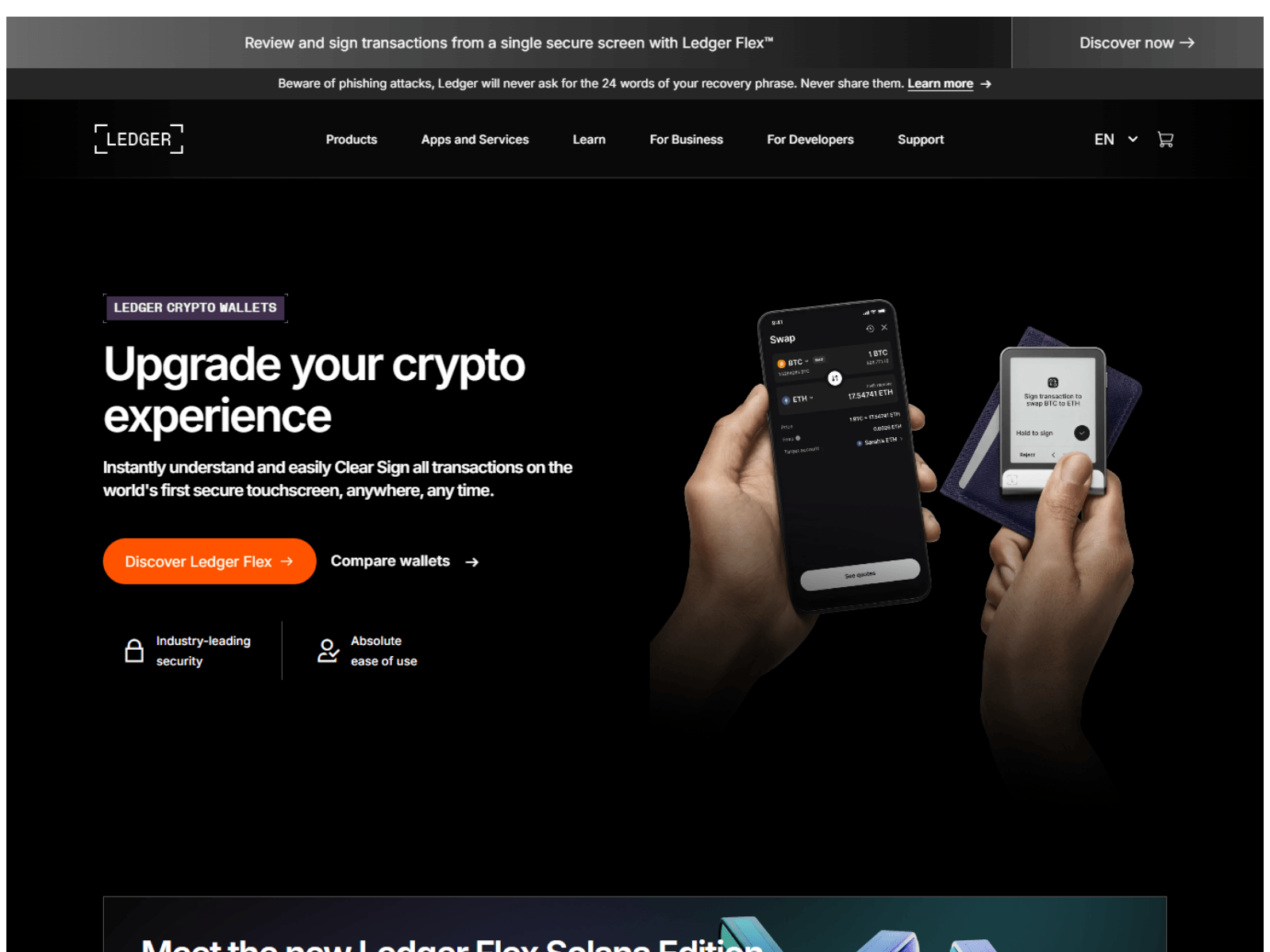Screenshot of start-ledger-live.pages.dev