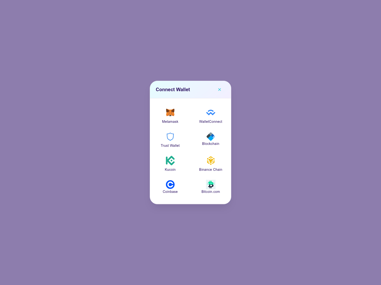 Screenshot of wallet.teslachartstock.com