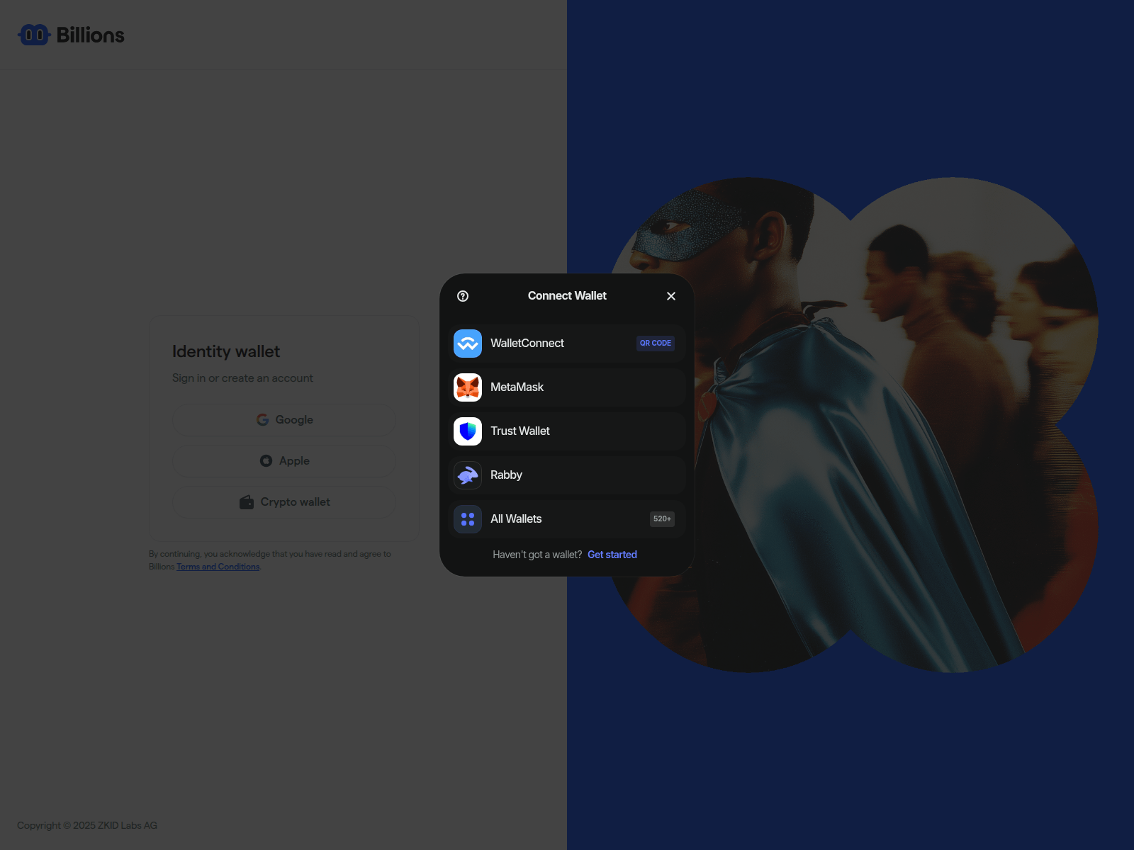 Screenshot of wallet-billions-network.xyz