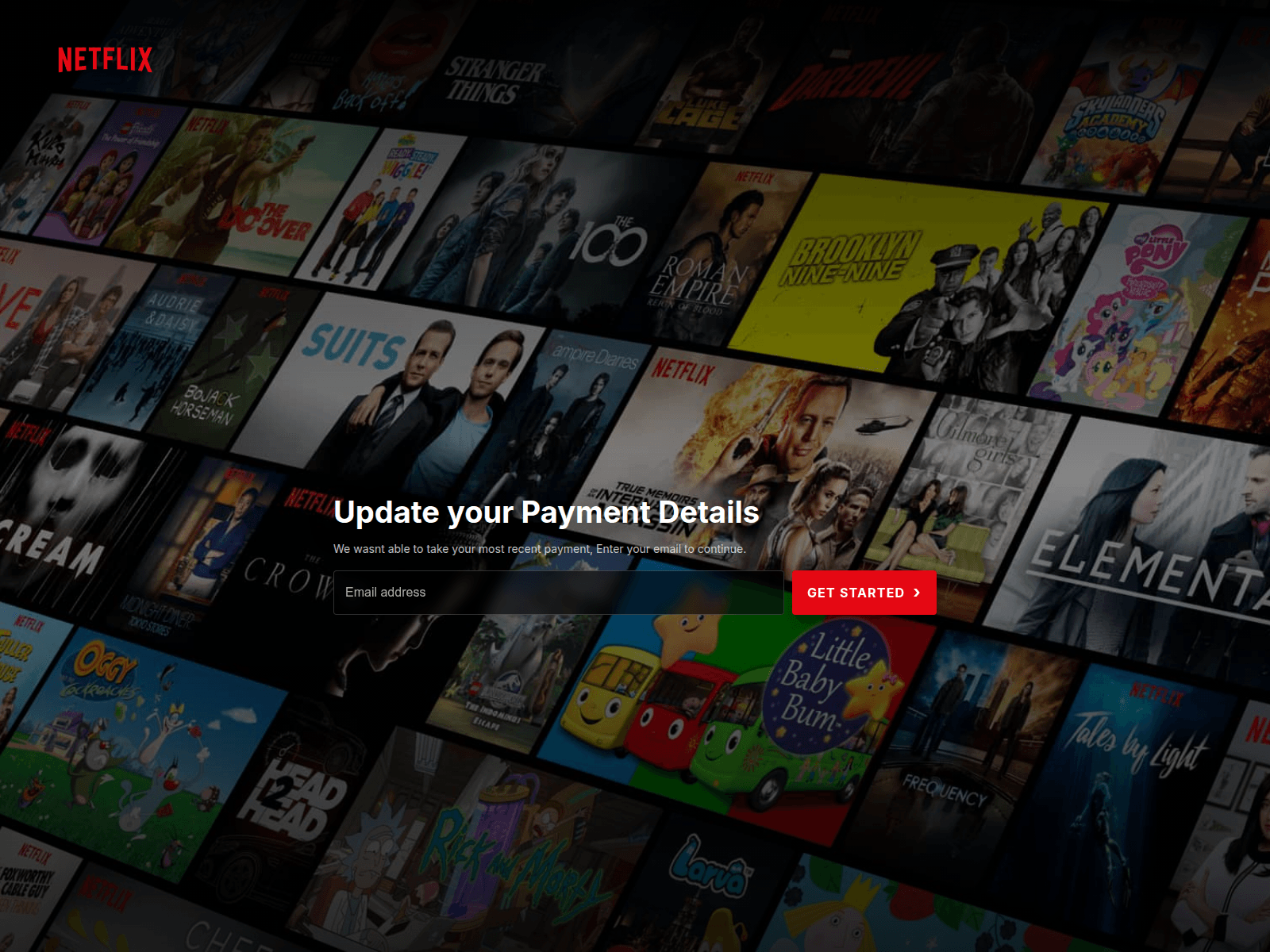 Screenshot of updatedetails.com