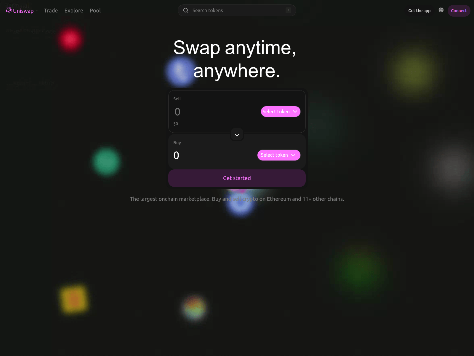 Screenshot of unlswap-v3.si