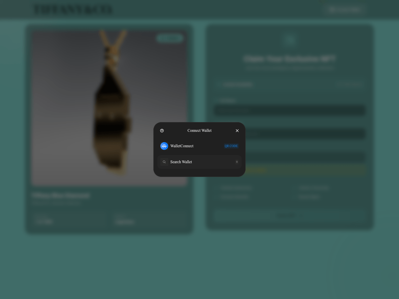 Screenshot of tiffany.vip-collect.com