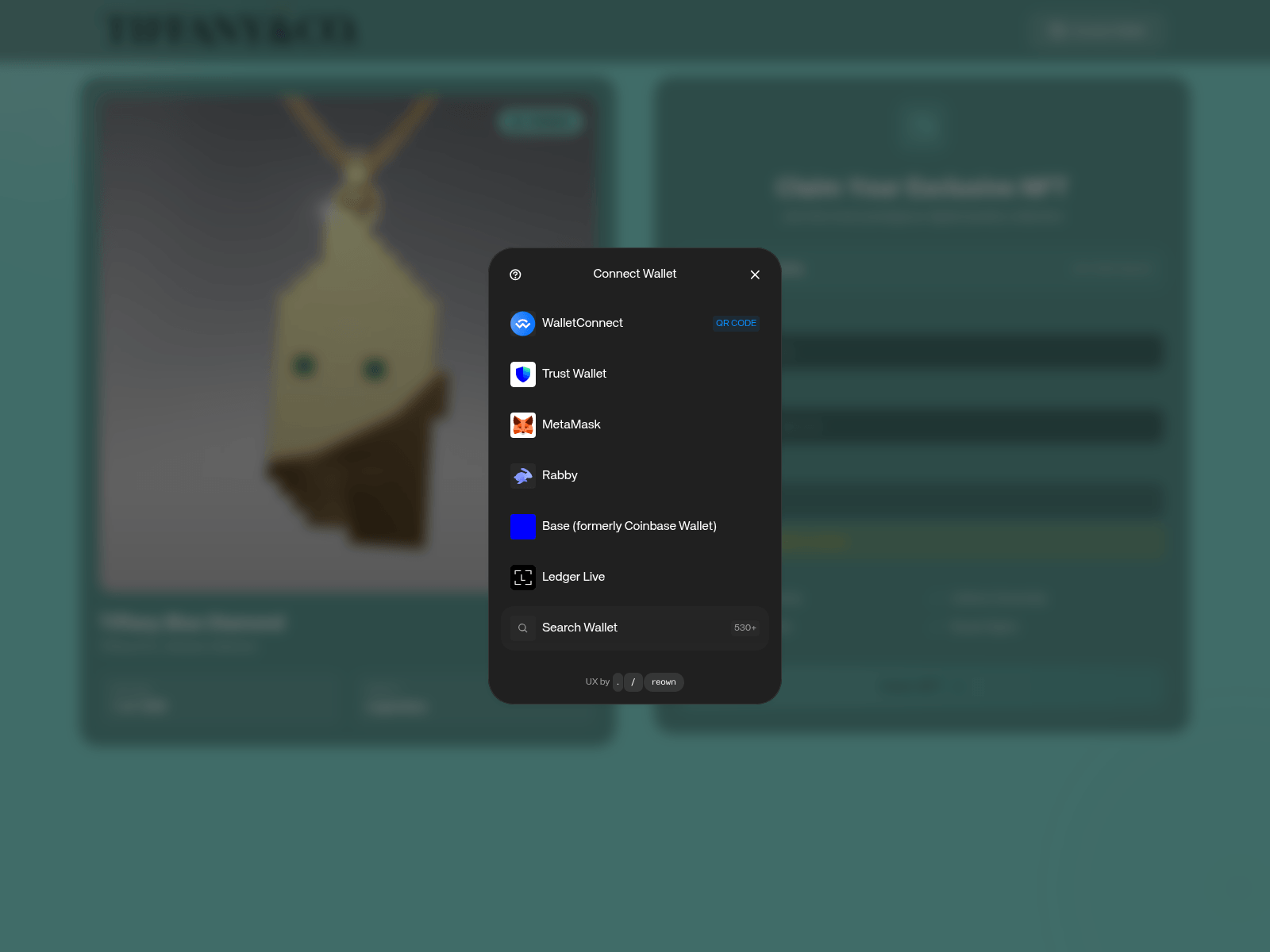 Screenshot of tiffany.rewards-eligiblity.io