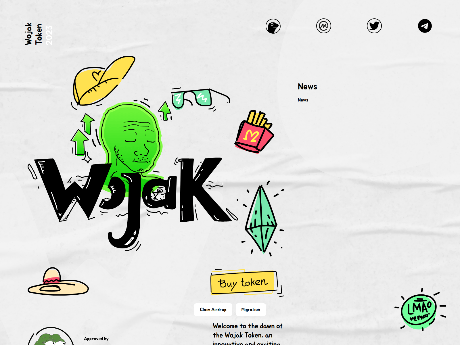 Screenshot of wojak.my