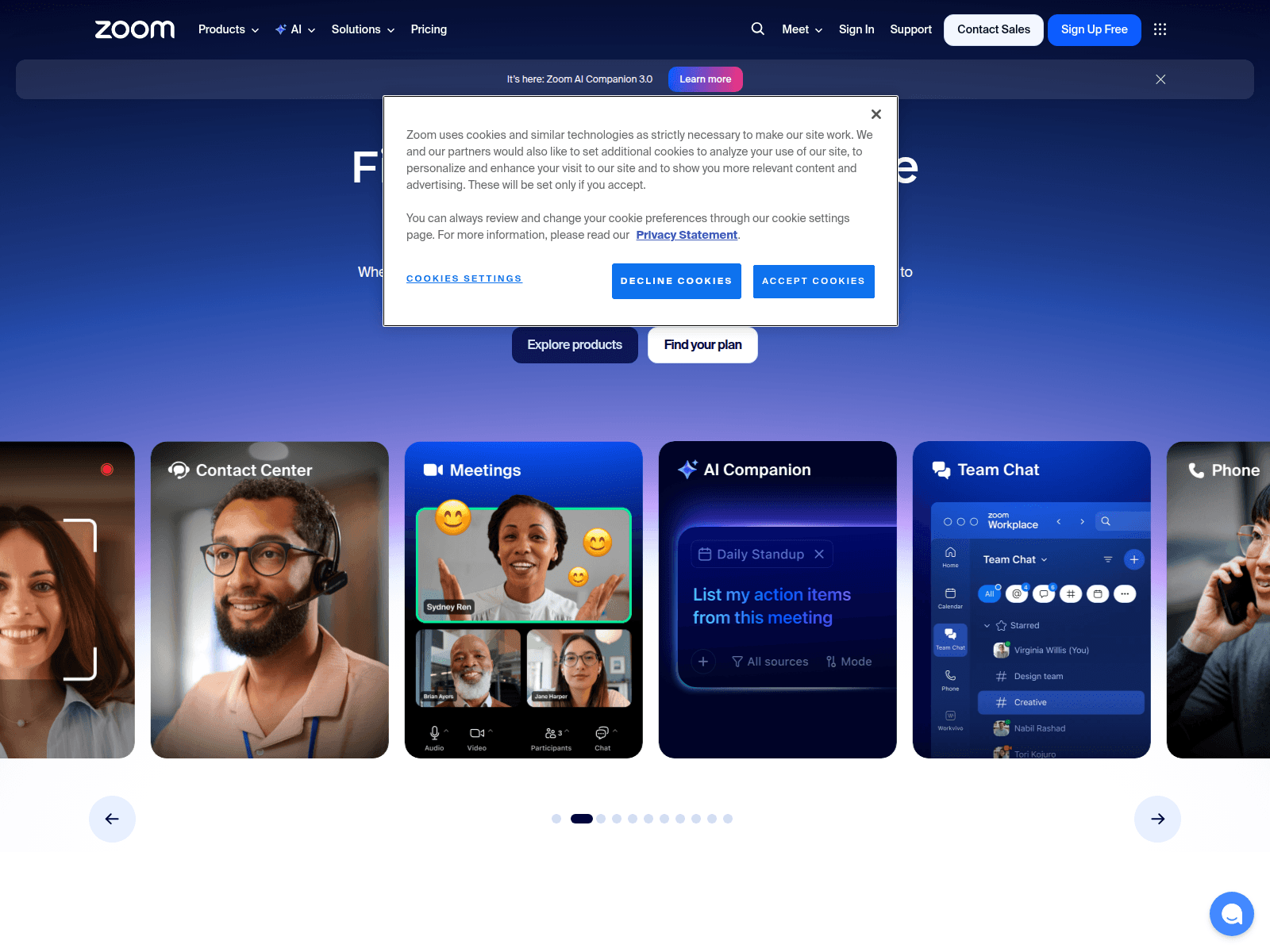 Screenshot of us03web.com