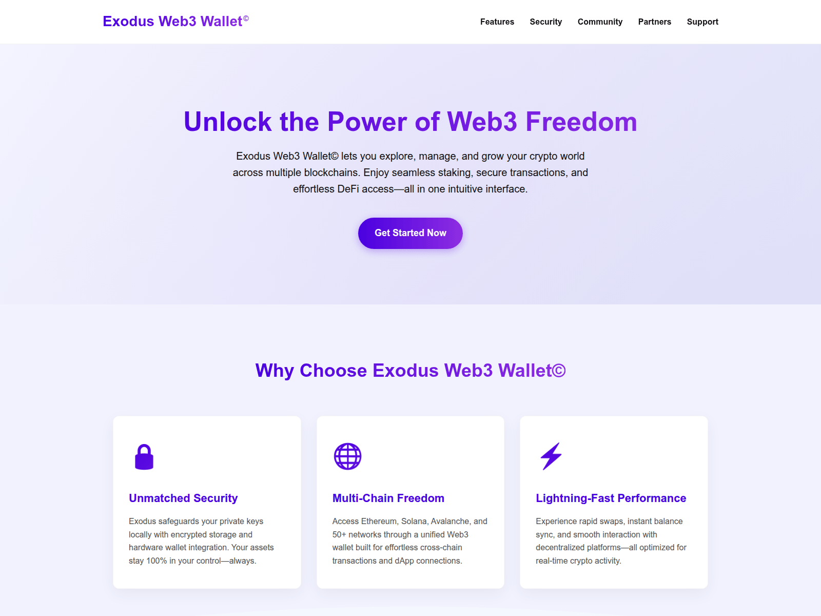 Screenshot of exodus-io-web3.pages.dev