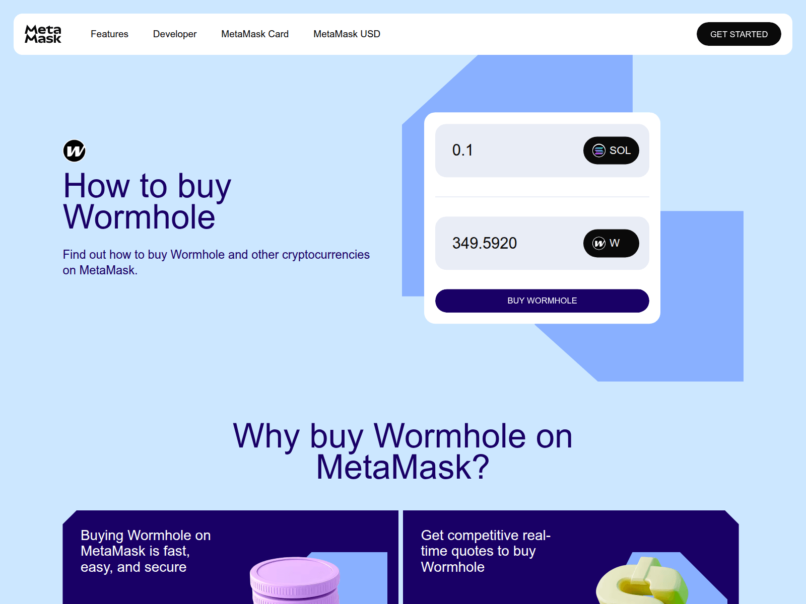 Screenshot of meta-wwormhole.com
