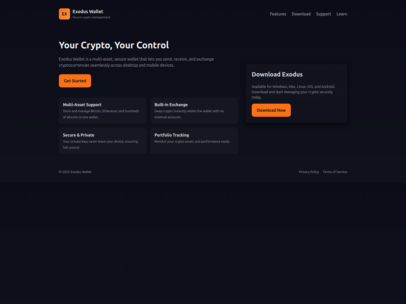 Screenshot of us-exodus-docs.pages.dev
