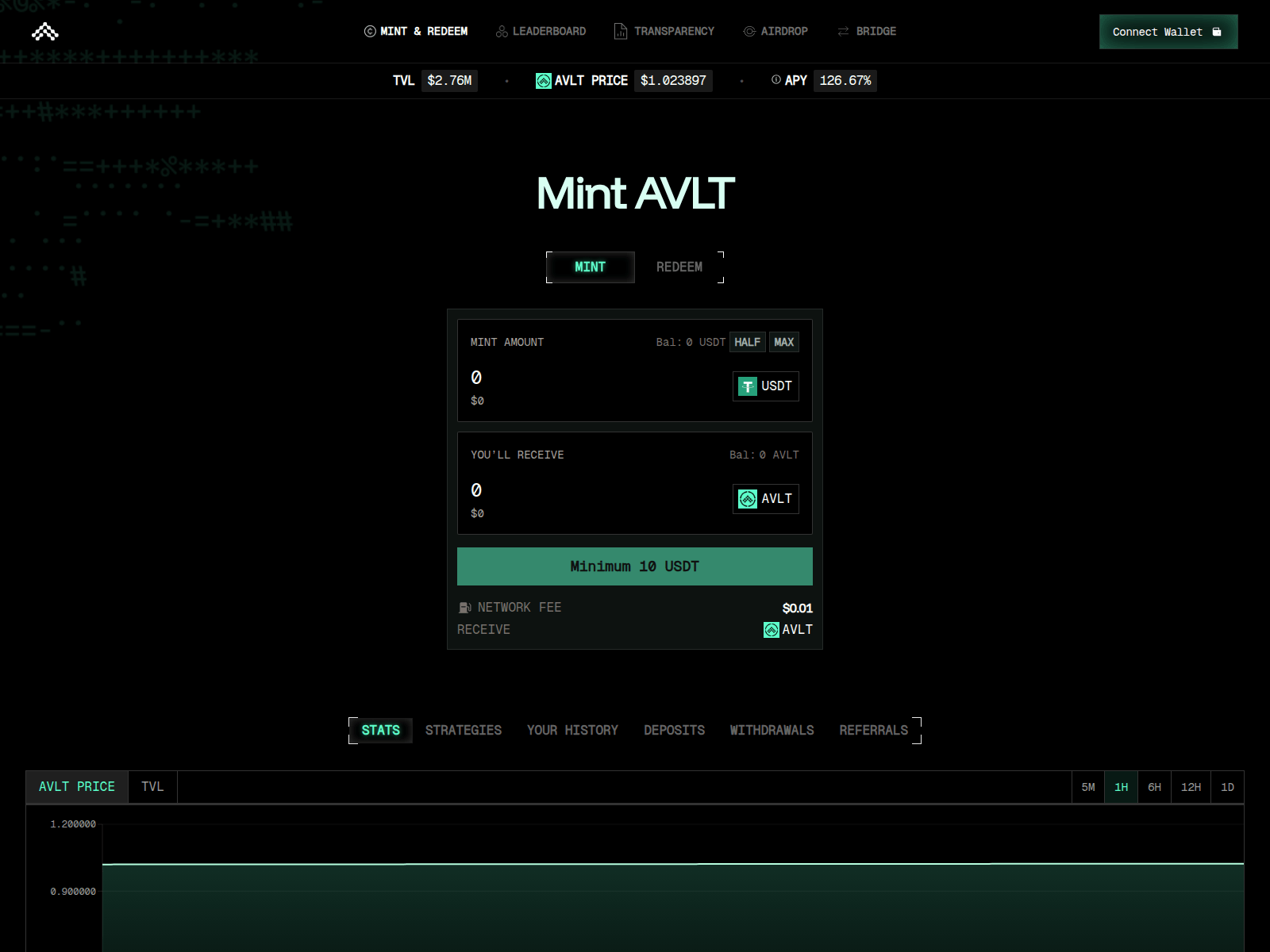 Screenshot of altura.run