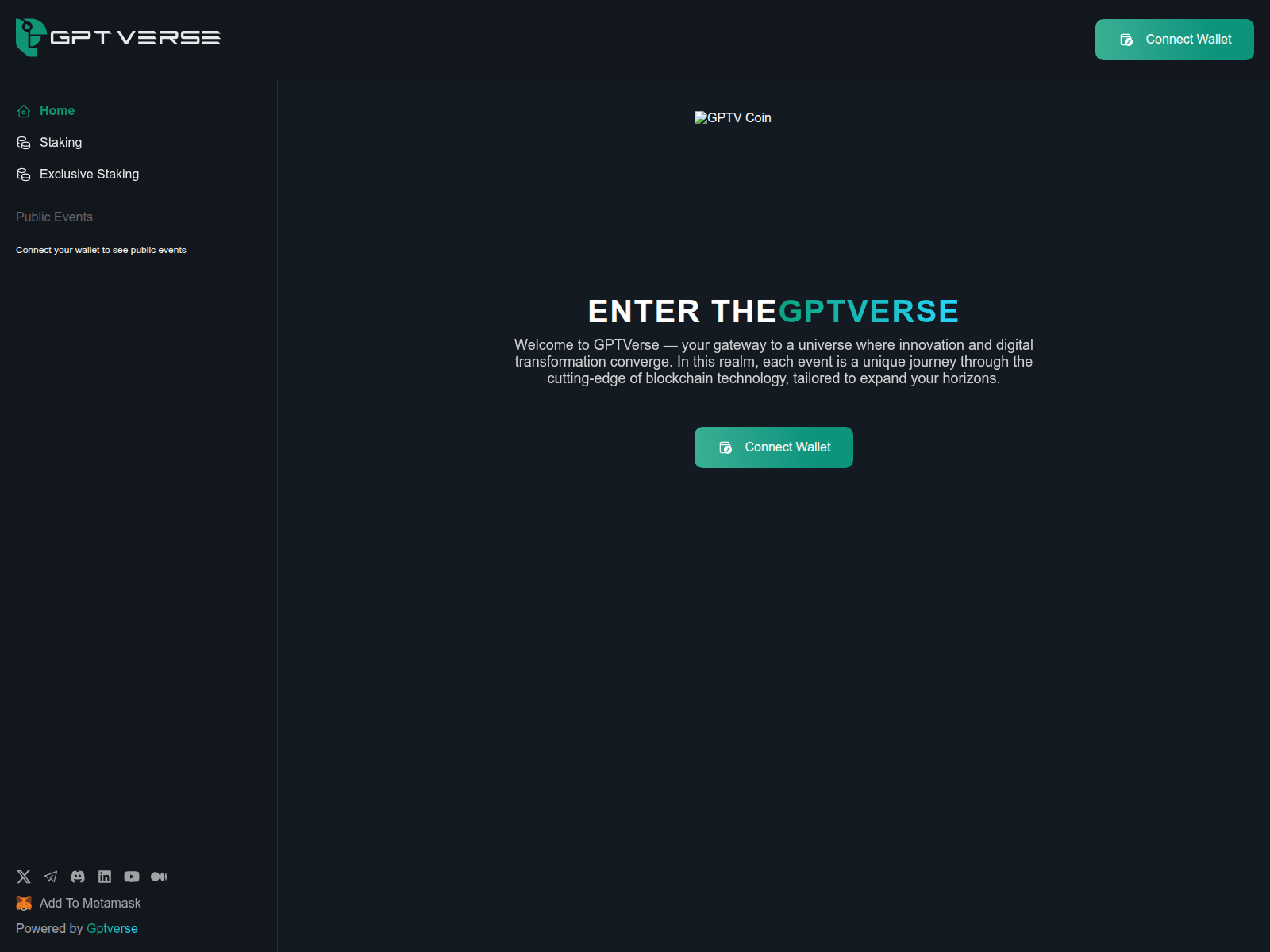 Screenshot of claim.gptverse.art