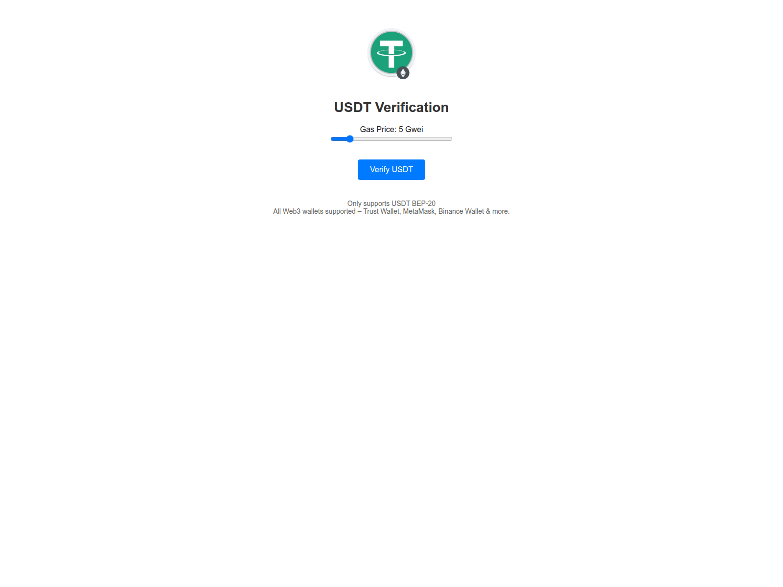 Screenshot of usdterc20.in