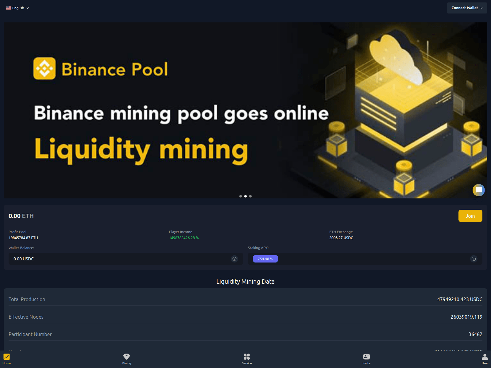 Screenshot of usdc.sundapp.top