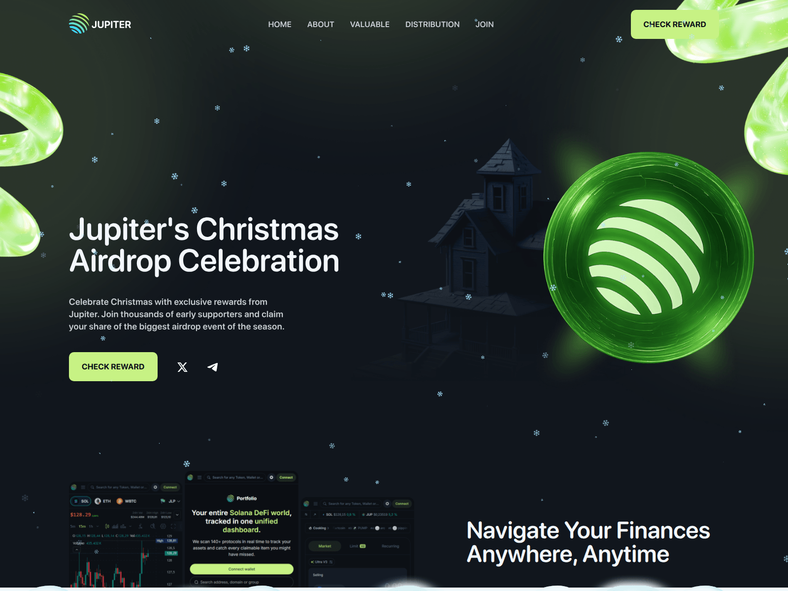 Screenshot of jup-ai-web.live