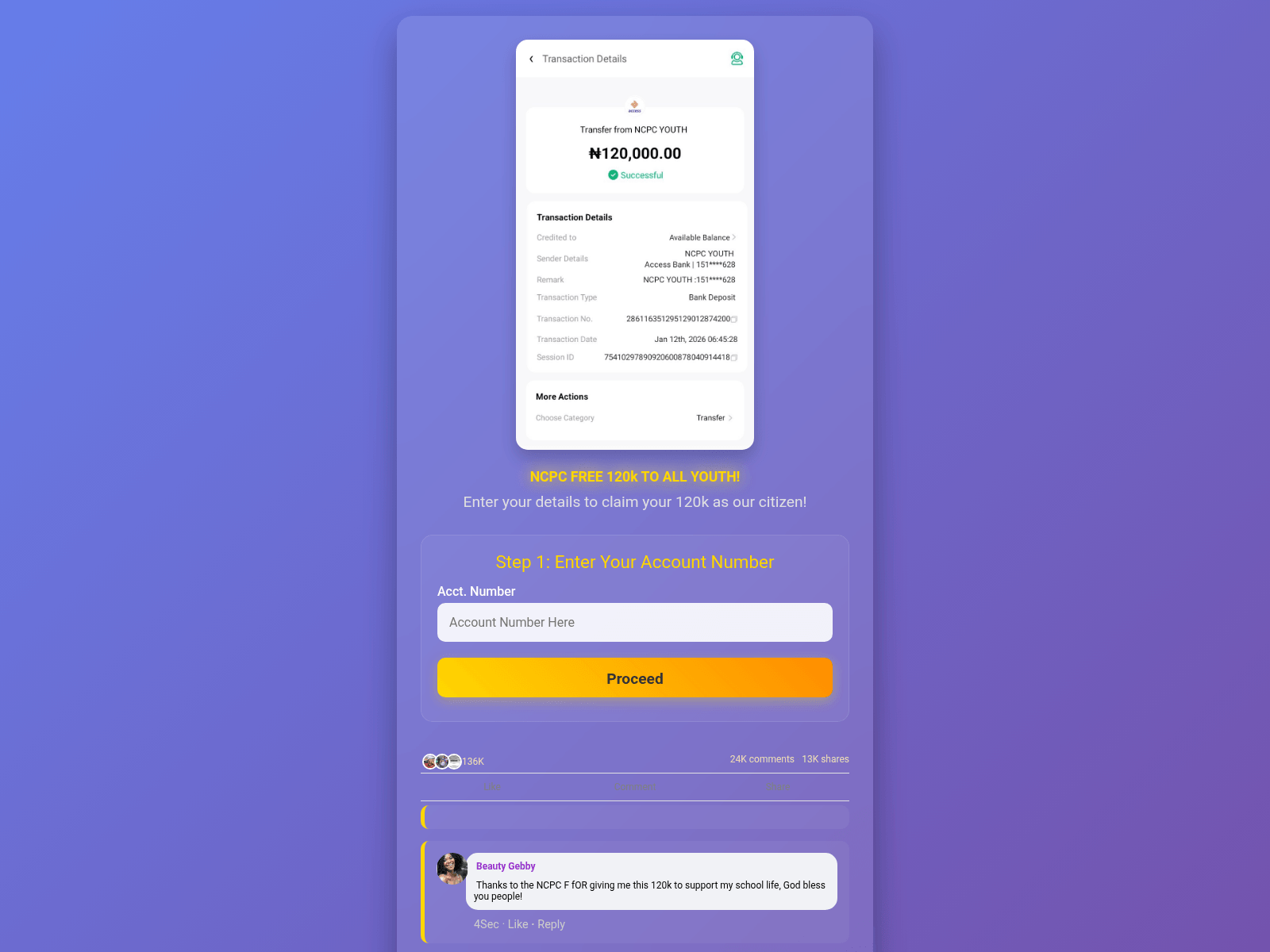 Screenshot of approved.student-loan.online